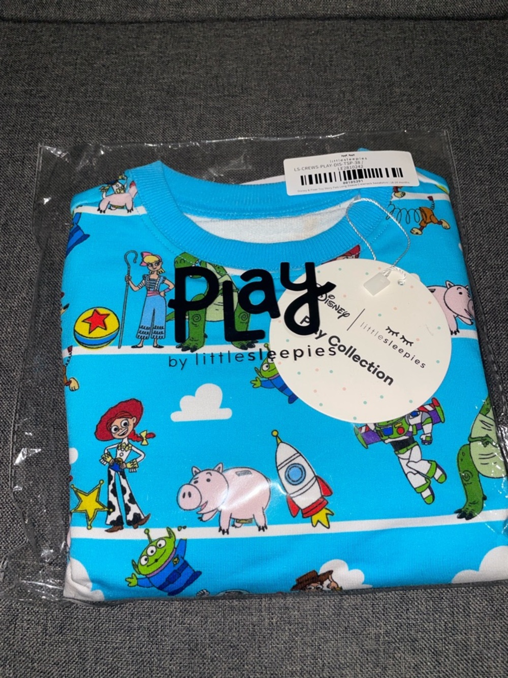 Little Sleepies Toy Story Crewneck Sweatshirt